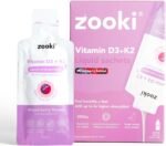 Zooki 3000iu Liposomal Vitamin D3 + K2 Liquid Sachets | 4X Higher Absorption Clinically Proven | Ultimate Immunity, Bone, Muscle Support | Vegan | (Mixed Berry Flavour, 14 Servings) - Image 2