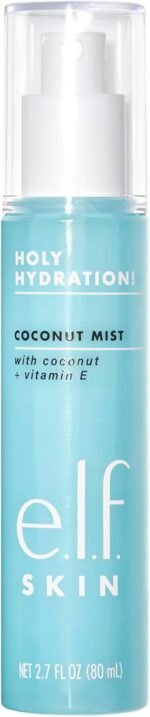 e.l.f. Hydrating Coconut Mist, Lightweight, Scented, Versatile, Refreshes, Soothes, Invigorates, Infused with Vitamin E, 2.7 Fl Oz - Image 2