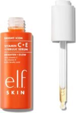 e.l.f. SKIN Bright Icon Vitamin C + E + Ferulic Serum, Brightening & Soothing Face Serum, Helps Even Skin Tone, Vegan & Cruelty-Free, 30ml - Image 2