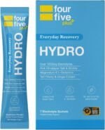 fourfive Hydration Sachets (Recovery Blend) Hydro Electrolytes Powder with Vitamins, BCAAs & Cordyceps, for Enhanced Recovery - Forest Fruits, 7 Sachets - Image 2