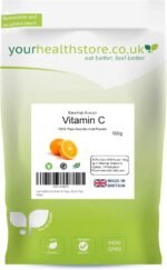 yourhealthstore Vitamin C Powder 500g, Extra High Strength Ascorbic Acid – 100% Pure British Pharmaceutical Grade – Non-GMO, Vegan, Gluten Free. - Image 2