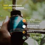 fourfive Cordyceps Mushroom Supplement (4000mg) Performance Blend with CoQ10 and Vitamins C, B6 and B12, Support Physical Performance, Energy & Recovery - 60 Capsules - Image 4