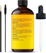 Botanic Hearth Vitamin E Oil | 100% Pure And Natural For Growth Of Nails, Hair, Eyebrows & Eyelashes | 35,000 Iu | Hair & Body Oil With Eyebrow & Eyelash Brush| 2 Fl Oz - Image 8