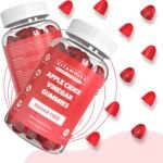 Vitammies Vegan Apple Cider Vinegar Gummies – Natural Fruit Flavour & Daily Vitamin C, B12 & B9 – Gelatine-Free, Non-GMO, Gluten & Sugar-Free & Vegan Apple Cider Gummies – 60 Count Gummy Vitamins - Image 8