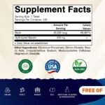 Vitamatic High Potency Biotin 20000 mcg (20mg) with Keratin 100mg - 120 Vegetarian Tablets - Biotin Supplements for Healthy Hair Skin & Nails for Adults (120 Count (Pack of 1)) - Image 3