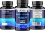 Marine Collagen 900 mg - High Strength 90 Capsules Collagen with Hyaluronic Acid and Vitamin C for Skin, Joints and Hair - Type 1 Hydrolysed Collagen Supplements for Women & Men - UK Made - Image 3