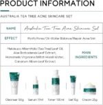 LAIKOU Tea Tree Acne Skincare Set, Facial Skin Care Sets & Kit with Cleanser, Toner, Serum, Cream, Gel, Acne Treatment Remove Shrink Pores Control Oil Gift for Teenage Girls Women All Skin - Image 7