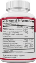 Blemless 120 Day- Clear Skin Supplement Pills Designed to Reduce Oily Breakouts from Spots & Blemishes with Vitamins A, B5, NAC, & Selenium for Women, Men, Teens, & Adults | 240 Natural Capsules - Image 3