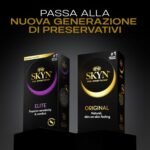 SKYN Original Condoms (40-Pack) - SKYNfeel Latex Free Condoms for Men, Regular Size, Strong & Thin, Smooth Straight Shape, Lubricated, 53mm Wide - Image 5