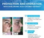 Reverse Life - Lifting Eye Cream for Wrinkles - Eye Cream for Dark Circles and Puffy Eyes with Lifting and Filling Properties - Hyaluronic Acid, Coconut Extract & Vitamin C - 30ml - Image 3