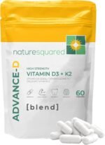 Advance-D [Blend]: Premium Vitamin D3 3000IU + K2 200ug (MK7) with Calcium, Vitamin C & MCT Oil - 60 High Strength Capsules - 2 Month Supply - Non GMO - Gluten Free - GMP - UK Made - Image 2