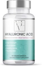 Hyaluronic Acid & Superfruits 1000mg Complex | 90 Capsules | High Strength | Boosted with Superfruits | Vegan - Image 2