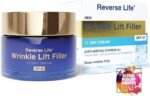 Reverse Life - Day Cream - Face Cream for Wrinkles with Lifting and Filling Properties - Contains Hyaluronic Acid, Marine Collagen & Retinol - 50ml - Image 2