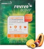 Revive Active Tropical Super Supplement - 26 Active Ingredients in 1 Daily Sachet - Vitamins C, D, K2, L-Arginine - Supports Overall Health & Immune System - 30 Day Supply - Image 2