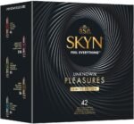 SKYN Unknown Pleasures (Pack of 42): Assortment of Smooth and Textured Surface Latex Free Condoms for Men, SKYNFEEL Technology, Lubricated, 53mm Nominal Width - Image 2