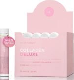 Swedish Collagen Deluxe | 12,500 mg Hydrolysed Marine Collagen Liquid Supplement - 30 x 25 ml Daily Shots | Hyaluronic Acid, Biotin and Vitamin C for Healthy Hair, Skin, Nails and Joints | Sugar-Free - Image 2