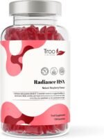 Troo Health Care Radiance HSN 150 Raspberry Flavour Gummies - Advanced Hair Skin & Nails Supplement for Men & Women - 13 Essential Nutrients Inlcuding Biotin - Image 2