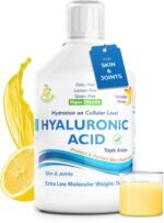 Swedish Nutra - Hyaluronic Acid Liquid Supplement - Pack of 500 ml, 33 Day Supply | Plus Vitamin C & Silica for Skin & Joint Hydration | Vegan & Free from Sugar & Gluten | 100% Natural Lemon Flavour - Image 2